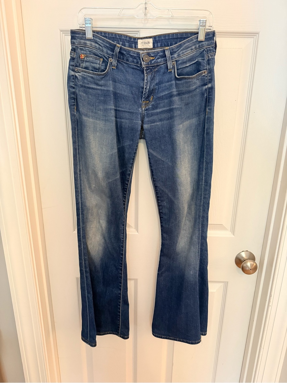 Hudson Jeans Vintage Blue Flare Jeans
